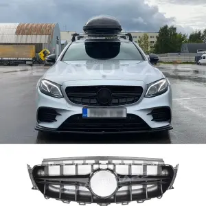 grill amg e63 w213 full black